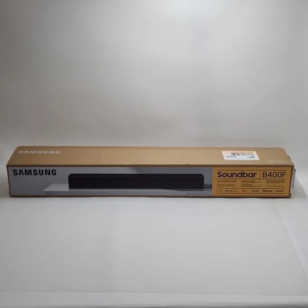 Samsung HW-B400F B-Series 2.0 Channel Soundbar Bluetooth Built-In Woofer NEW